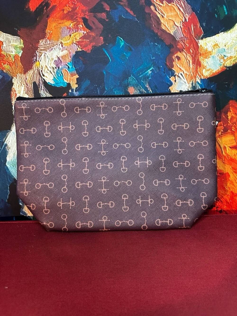 No.41 AWST International Lila Medium Cosmetic Pouch